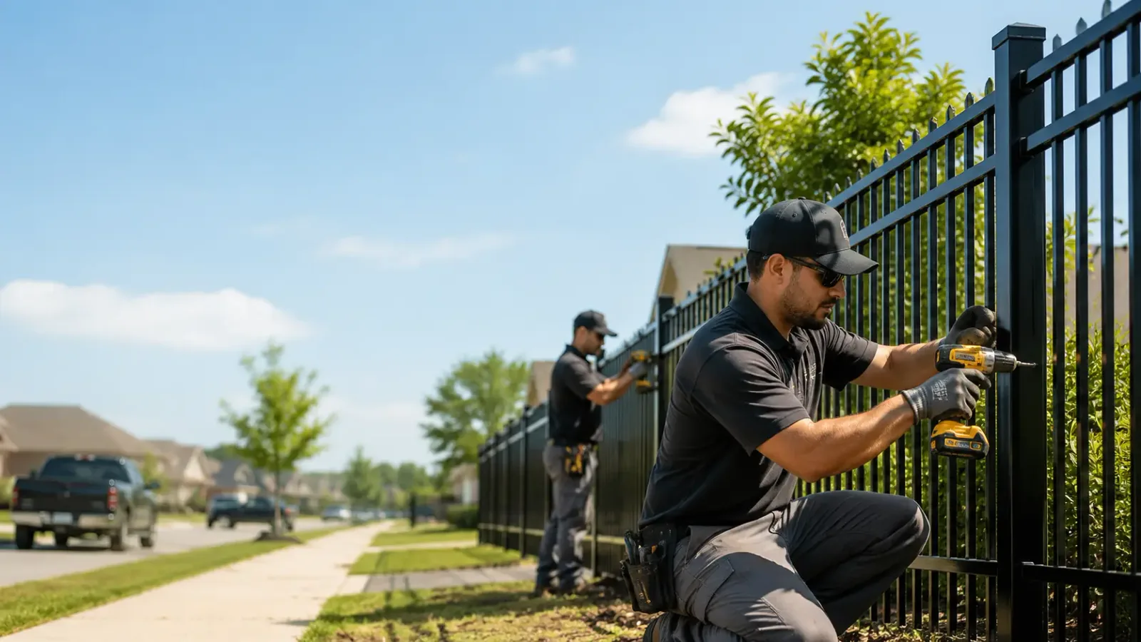 Metal Fence Installation in Easthampton, MA